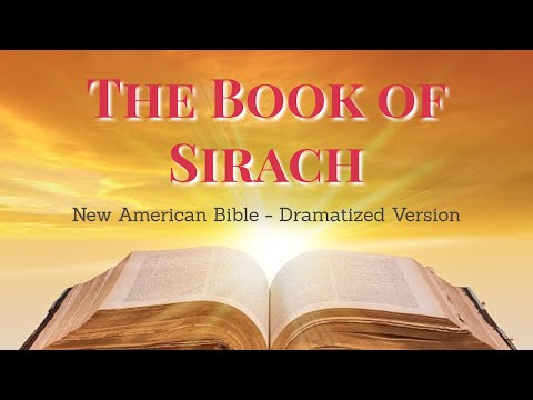 The Book of Sirach - Old Testament NAB - WISDOM BOOKS