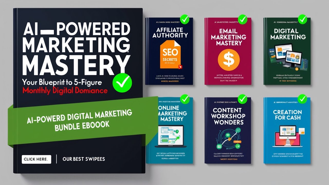 AI-Powered Digital Marketing Mastery Bundle eBook | Boost Your Career with AI Marketing Mastery