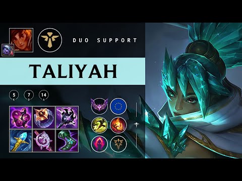 Taliyah Support vs Pyke - EUW Master Patch 25.24