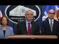 LIVE: Merrick Garland speaks on an anti-trust suit against Live Nation - Video