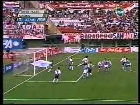 River Plate 2x4 Gremio - Mercosul 2001 - 2º Parte