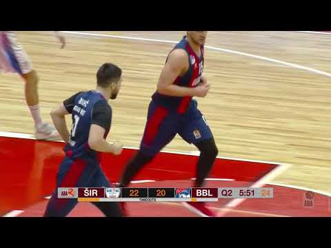 ABA Liga 2 2020/21 highlights, Round 6: Široki - Borac Banja Luka (21.1.2021)