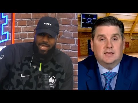 LeBron James calls Brian Windhorst weird for acting like his best friend 😭