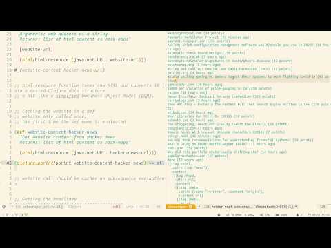 063 - Web scraping with Enlive - Practicalli Clojure