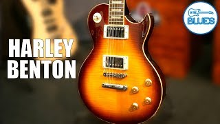 Video thumbnail for The Harley Benton SC-550 Faded Tobacco Flame with Dr. Ric by intheblues