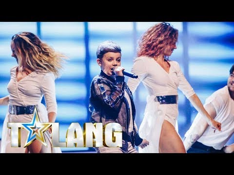 Gustav sjunger Beyoncé i Talang 2018 - Talang (TV4)