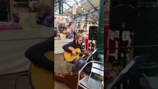Harvest moon by Neil Young. .at St George's Market. .