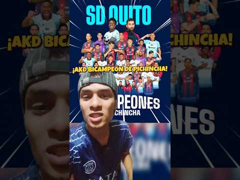 ¡BICAMPEÓN! 🔵🔴 Deportivo Quito capeon Pichincha y sueña con la Serie B 🤯🏆 #deportivoquito #bicampeon