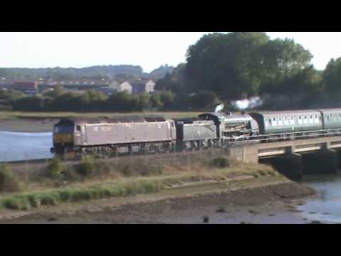 30777 Sir Lamiel on The Cathedrals Express & 46115 Scot Guardsman on The Dorset Coast Express HD
