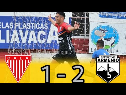 Primera B : LOS ANDES 1 - 2 DEPORTIVO ARMENIO | (Los Goles)