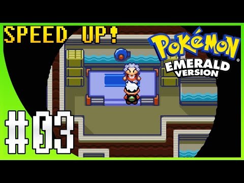 Pokemon Emerald Walkthrough Part 3: Dewford Town & Gym Leader Brawly (SPEED UP!)