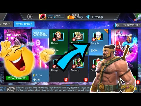 Paragon Journey ACT 7.1.3 (RECYCLE) EASY COMPLETION | MARVEL CONTEST OF CHAMPIONS GAMEPLAY IN HINDI|