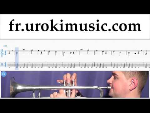 Comment Jouer de la Trompette Lukas Graham - 7 Years Tab Tablature Partie#1 Exerce um-i829