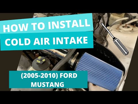 How to install BBK Cold Air Intake (2005-2010) Ford Mustang V6 and GT + troubleshooting
