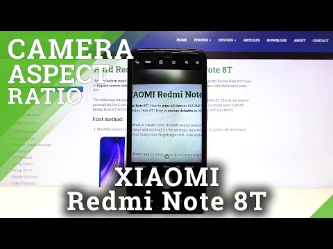 How to Change Aspect Ratio in XIAOMI Redmi Note 8T – Change Width to Height Ratio