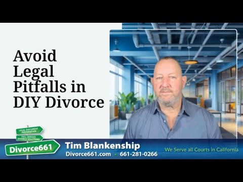 📜 How to Avoid Legal Pitfalls in DIY Divorce Cases. | Los Angeles Divorce #divorce661