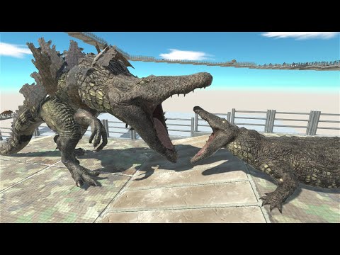 MUTANT PURUSSAURUS DEATHCLIMB - Animal Revolt Battle Simulator