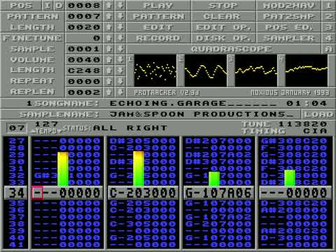 Amiga Music | Jam & Spoon - Echoing.Garage.mod | High Quality