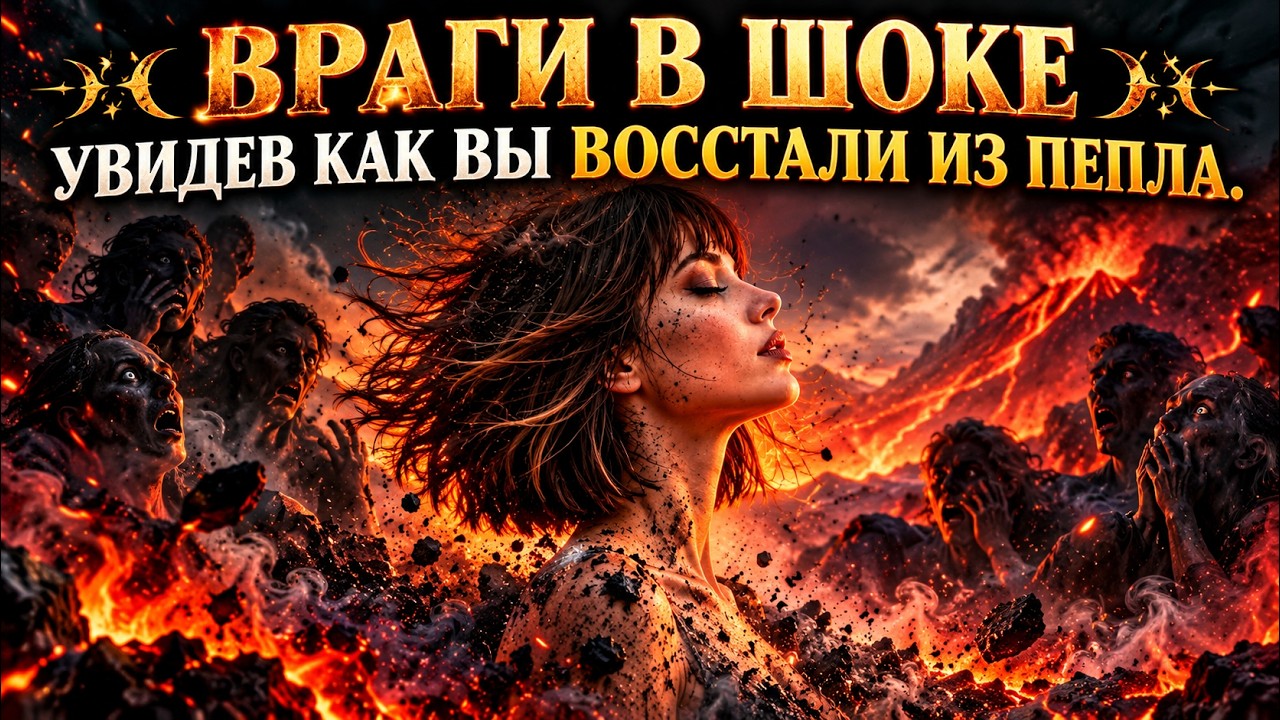 ВРАГИ В ШОКЕ УВИДЕВ КАК ВЫ ВОССТАЛИ ИЗ ПЕПЛА.#гадание#таро #tarot #психология 