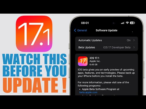 iOS 17.1 - Things You NEED To Know Before You UPDATE !