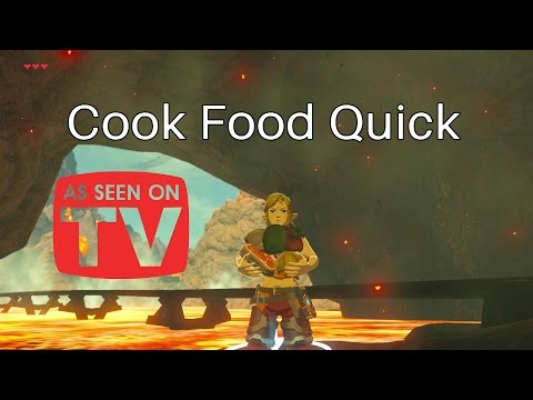Zelda Breath of the Wild: Quick Cooking As Seen on TV!