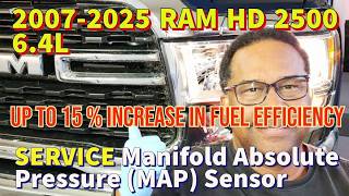 2011-2025 RAM HD 2500 6.4L HD Service bad Manifold Absolute Pressure (MAP) Sensor