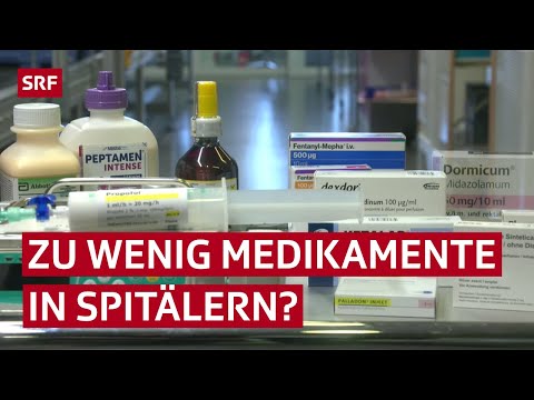 Auf Intensivstationen werden Medikamente knapp – Coronakrise in den Krankenhäusern | SRF News