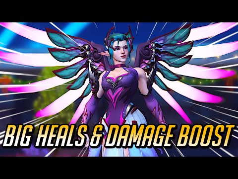 *BIG* 22k Heals + 3.6k Damage Boost 🤩 Grandmaster Mercy - Overwatch 2