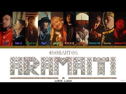 ISOBAHTOS - ARAMAITI (Color Coded Lyrics/Lirik)