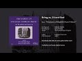 Bring us, O Lord God - William Harris, John Rutter, The Cambridge Singers