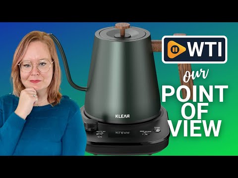 Gooseneck Electric Kettle with Temperature Control - 0.8L Automatic Shut Off Tea & Coffee Kettle - WTI product video review