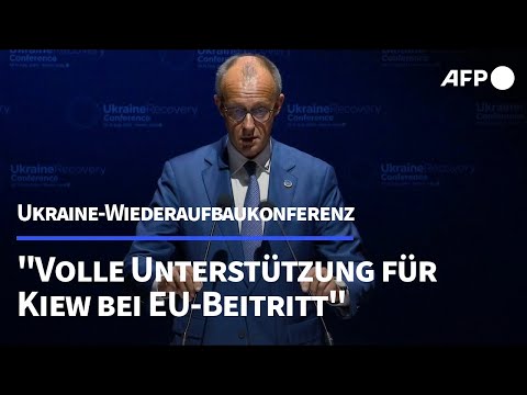 Merz: Ukraine hat "volle Unterstützung" bei EU-Beitritt | AFP