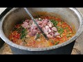 Muslim Marriage Style Chicken Dum Briyani Prepared For 300 People Indian Street Food