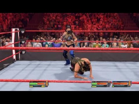 WWE 2K22 Faith O T & Liv Morgan vs Nia Jaxx & Tamina