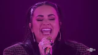 Demi Lovato live at Rock the Vote&#39;s Unmute Your Voice Concert