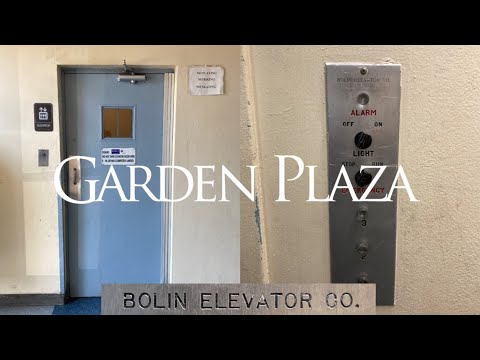 2 AMAZING & RARE Bolin Hydraulic Swing Door Elevators-Garden Plaza Apartments-Sacramento, CA