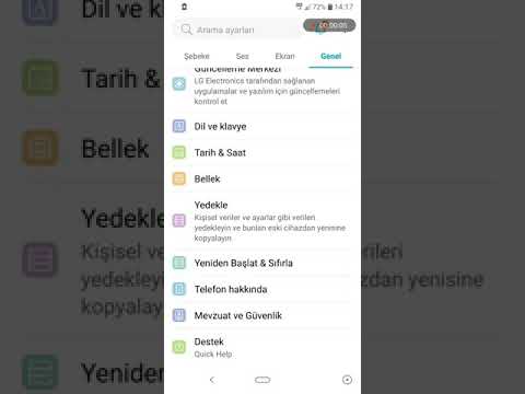 LG Android Telefonda Gece Modu Nasıl Açılır?
