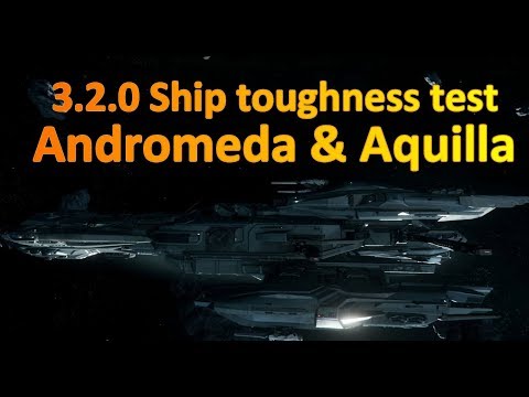 3.2.0 Ship toughness test: Constellation Andromeda and Aquilla