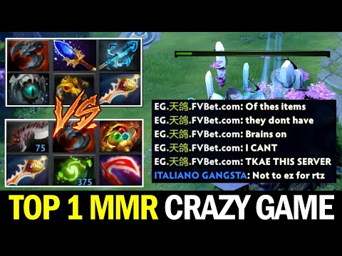 ARTEEZY BABYRAGE Crazy Game — Rapier Luna vs Rapier Monkey Dota 2
