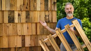DIY Wood Siding & Shingles I Made for FREE!