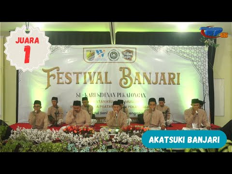 Juara 1 Festival Albanjari 2025 UKM IKM IWIMA | "AKATSUKI BANJARI"