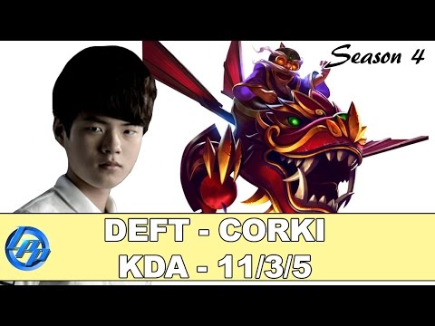 Deft - Corki vs Graves - Kr SoloQ Full Game