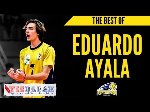 PLAYERS ON VOLLEYBALL  - The best of Eduardo Ayala (Outside hitter/Ponteiro) 2018/2019