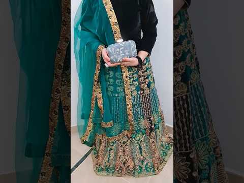 Stylish wedding wear dress design/fancy dress design/latest fashion/velvet lehnga/wedding dresses/yt