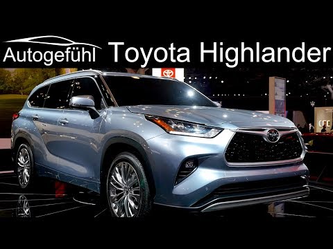 All-new Toyota Highlander 2020 Exterior Interior Premiere - Autogefühl