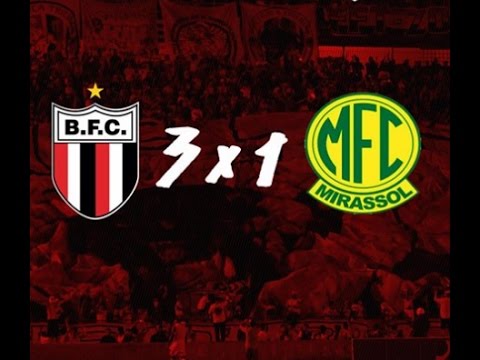 BOTAFOGO-SP 3 x 1 MIRASSOL-SP - RODADA 07 - PAULISTA 2017 - 03/03/2017
