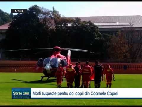 Morti suspecte pentru doi copii din Coarnele Caprei