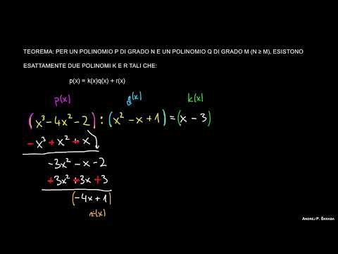 Divisione di Polinomi
