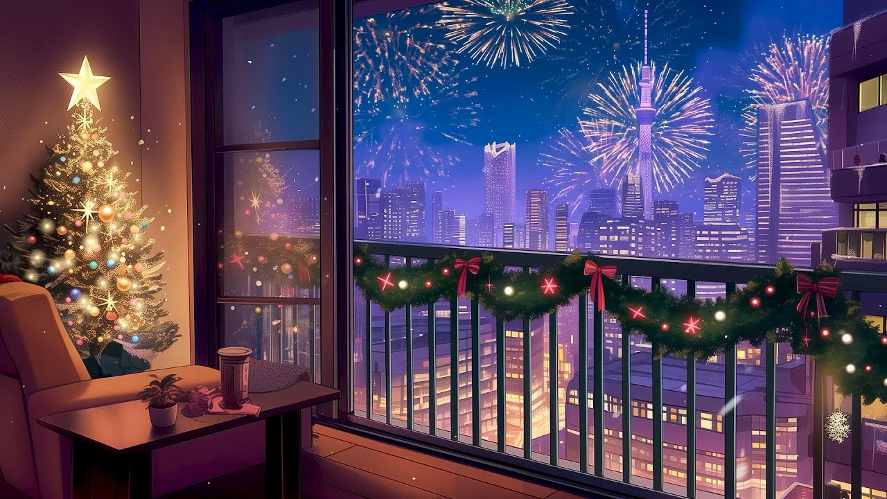 Happy New Year 2025 🎇 New Year Lofi Songs To Start The New Year With Lots Of Joy 🎇 Lofi Hip Hop