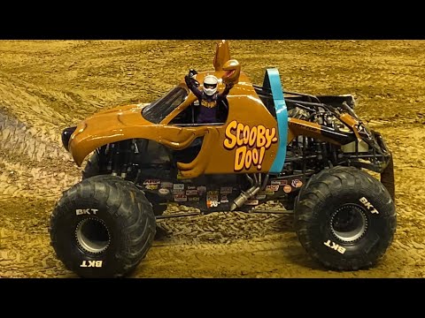 Monster Jam - Scooby Doo (Linsey Read) WINNING Freestyle Sunrise 2021 (Show 3)